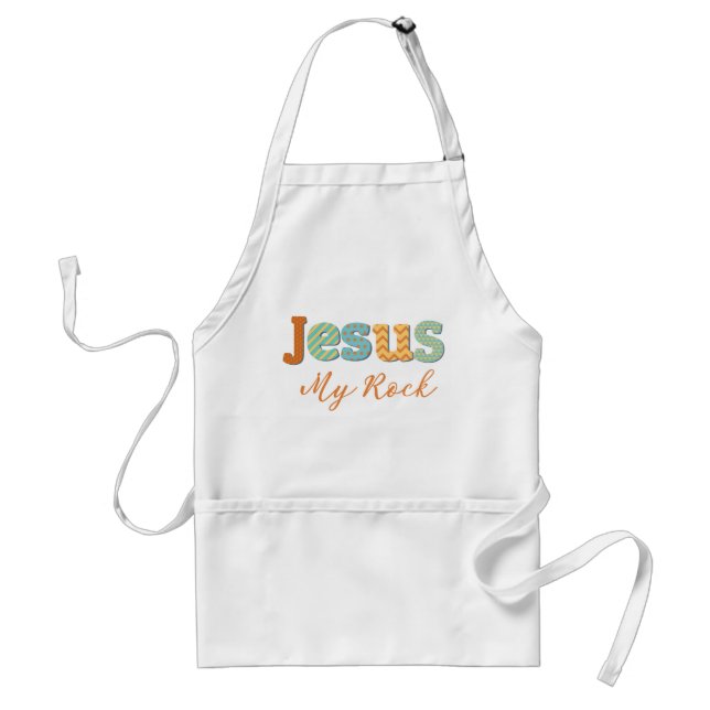 Avental Christian Women Florid letters Love Grace Apron (Frente)