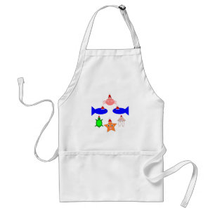 Avental Christmas Sea Creatures