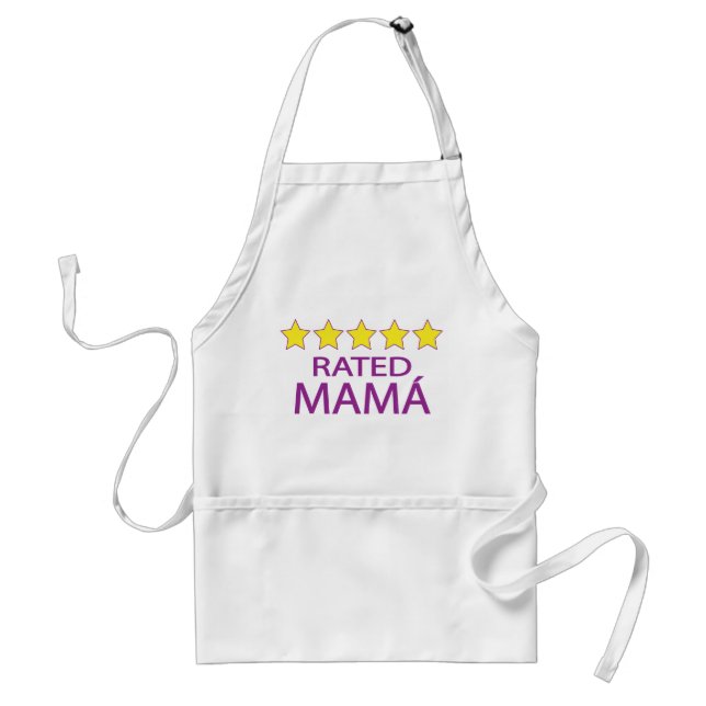 Avental Cinco estrelas Mamá (Frente)