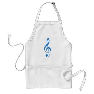 Avental Clave de sol violin clef