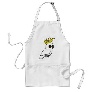 Avental Cockatoo Enxofre-com crista de Birdorable