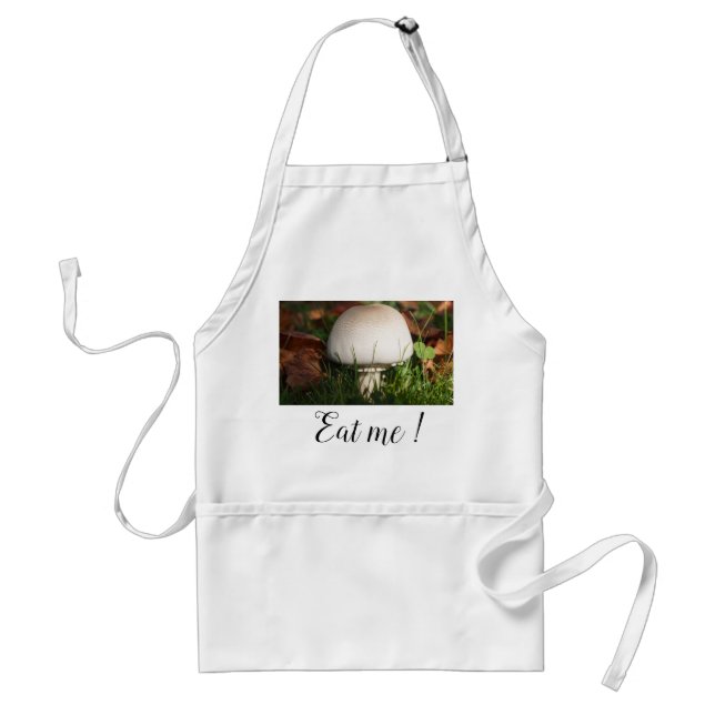 Avental Cogumelos de campo numa floresta (Frente)