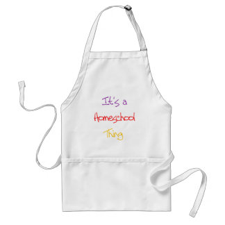 Avental Coisa de Homeschool