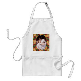 Avental Colagem da mãe e da filha