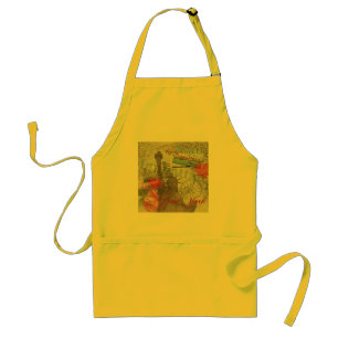 Avental Colagem de Nova Iorque de Vintage