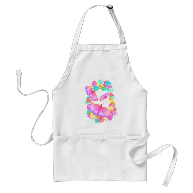 Avental Colorful Butterfly Floral Dream (Frente)