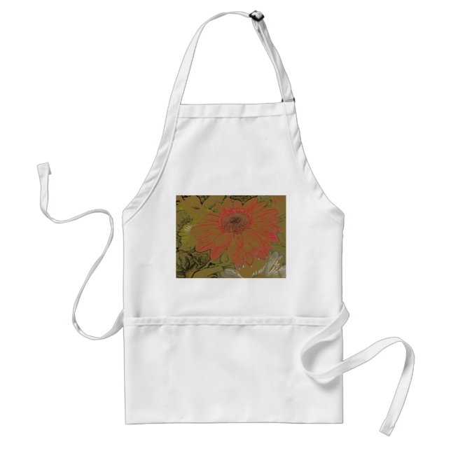 Avental Colorful Daisies Apron (Frente)