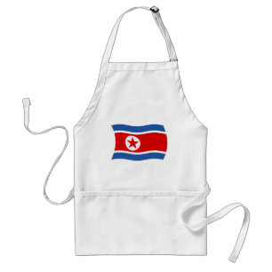 Avental com a Bandeira da Coreia do Norte