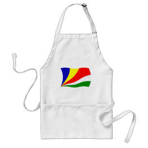 Avental com a Bandeira das Seychelles