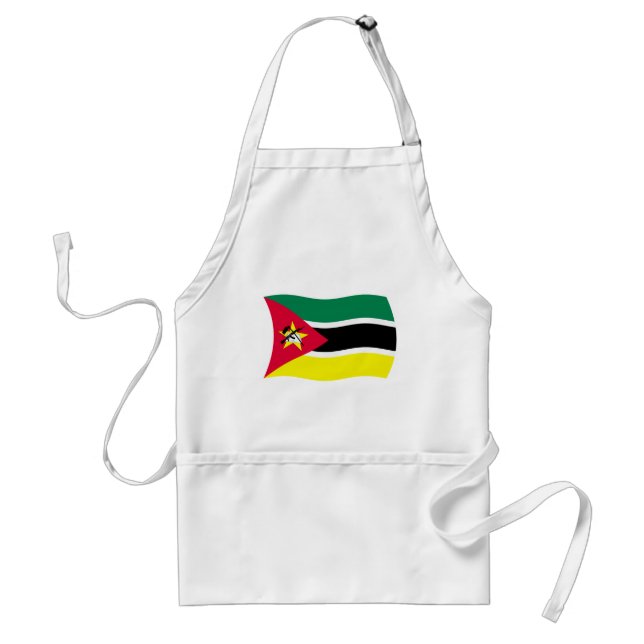 Avental com a Bandeira de Moçambique (Frente)