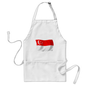 Avental com a Bandeira de Singapura