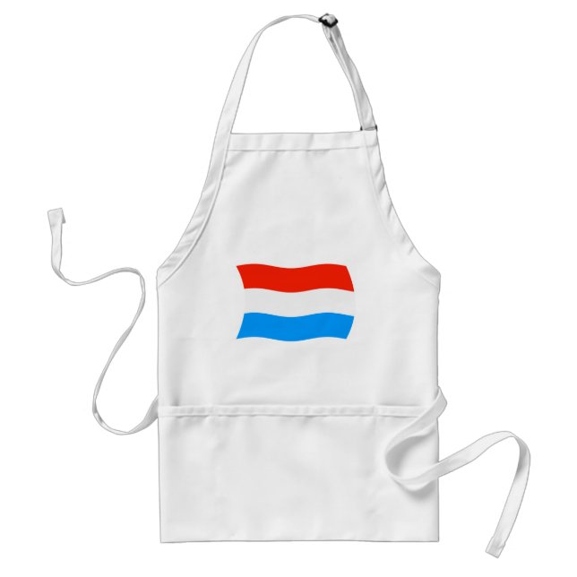 Avental com a Bandeira do Luxemburgo (Frente)
