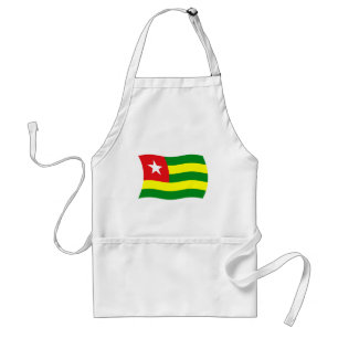 Avental com a Bandeira do Togo