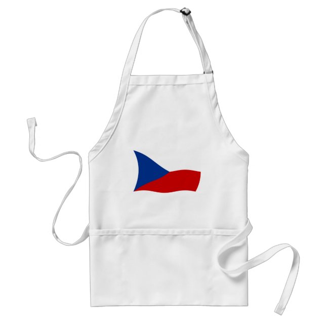 Avental com Bandeira da República Tcheca (Frente)