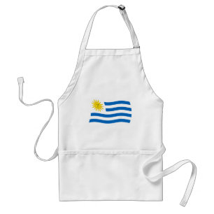 Avental com Bandeira do Uruguai