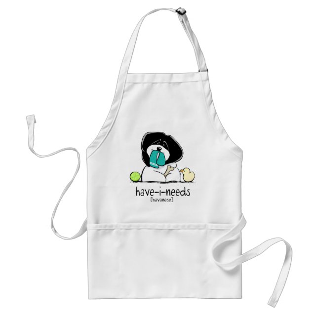 Avental Com-i-Precisa De Havanês Off-Leash Art™ (Frente)