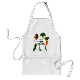 Avental Coma seus vegetais