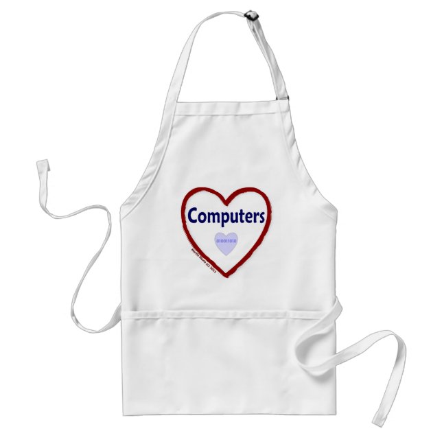Avental Computadores com amor (Frente)