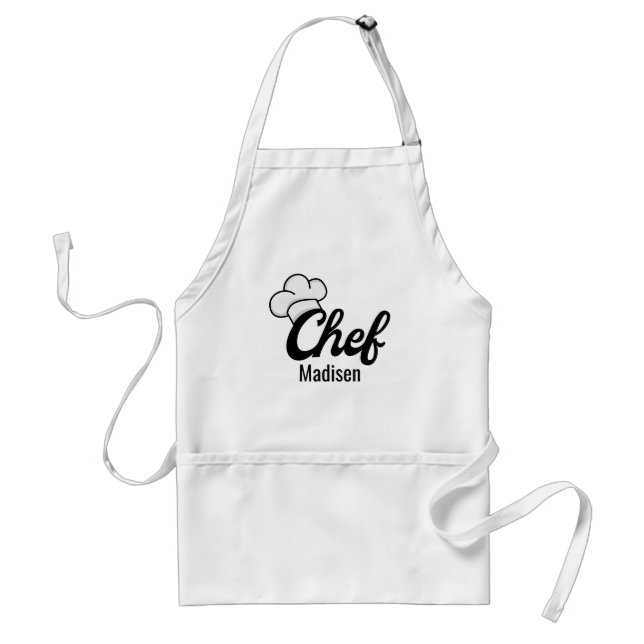 Avental Cook personalizado de chef (Frente)