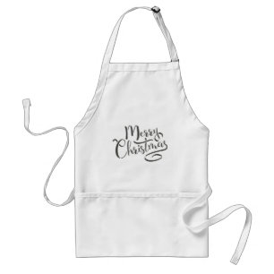 AVENTAL COOKERY APRON MERRY NATMAS COMIDA E BEBIDA