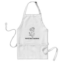 Avental Cool Personalized Best Gardener Apron