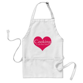 Avental Cota do Cozinhar do Amor para o Cook