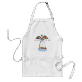 Avental Country Angel (Azul) Apron