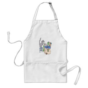 Avental Cozinhar Cat apron