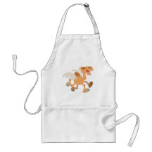 Cozinhar de Camelo Amarelo de Cartoon Bonito Apron