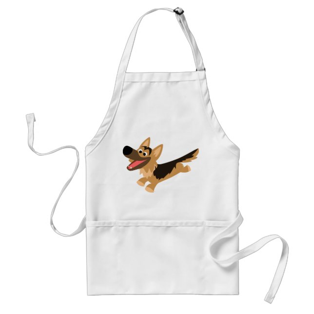 Avental Cozinhar de Cartoon Feliz e Bonito Apron (Frente)
