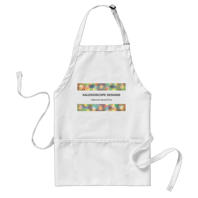 Avental cristalizado do negócio (Frente)