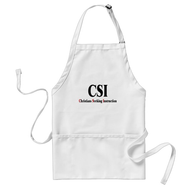 Avental Cristãos CSI (Frente)