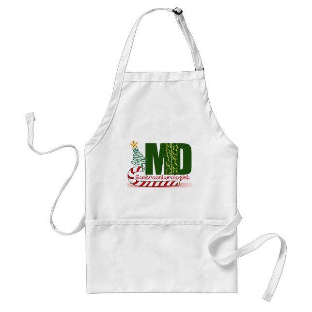 AVENTAL CRISTMAS GASTROENTEROLOGISTA (Frente)
