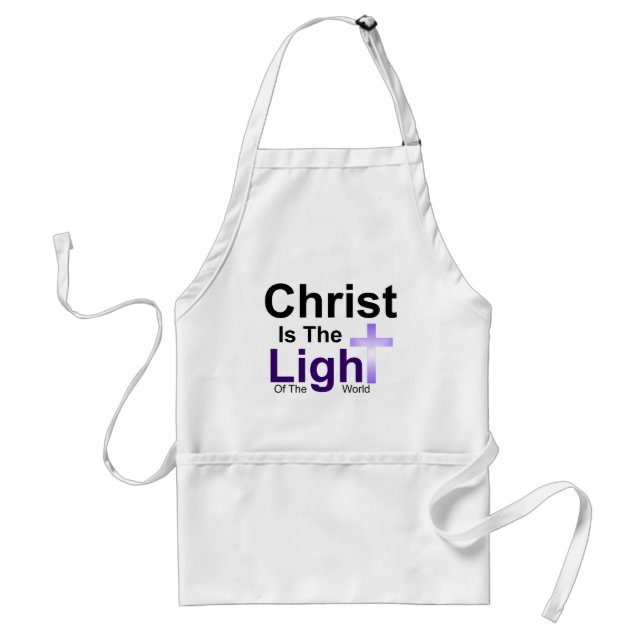 Avental Cristo É A Luz (Frente)