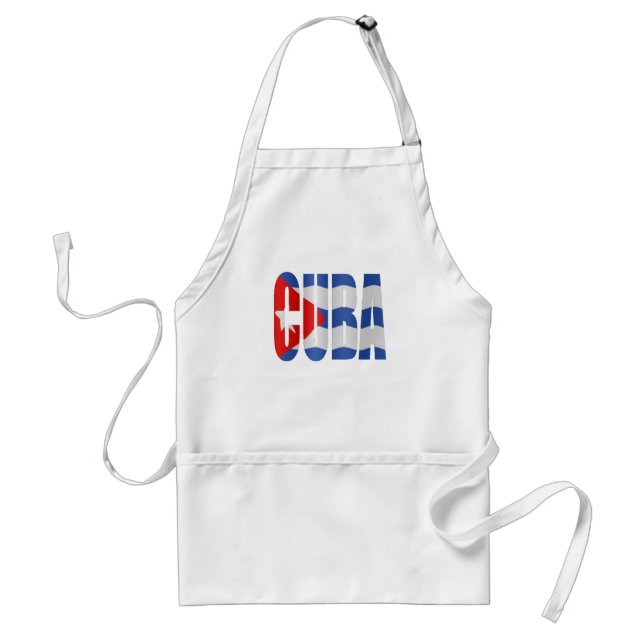 Avental Cuban flag (Frente)
