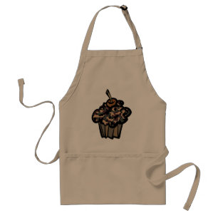 Avental cupcake disfarçado