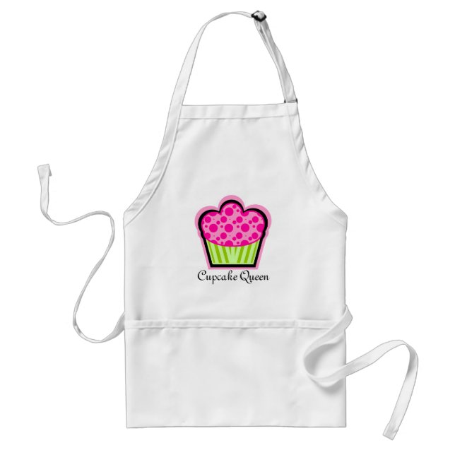 Avental Cupcake Rosa Whimsical Apron (Frente)