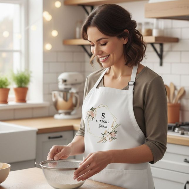 Avental Custom flower crown apron, women's aprons (Criador carregado)