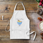 Avental Cute Noodles Kawaii Ramen<br><div class="desc">Apresentamos o nosso Engraçado Ramen Kawaii Noodles Apron, onde a beleza e o prazer culinário se juntam! Esse adorável avental apresenta uma ilustração desenhada à mão de uma charmosa placa de macarrão, infundida com o amado estilo kawaii. O design divertido traz um sorriso ao seu rosto enquanto você abraça seu...</div>