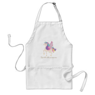 Avental Cute Unicorn Rainbow