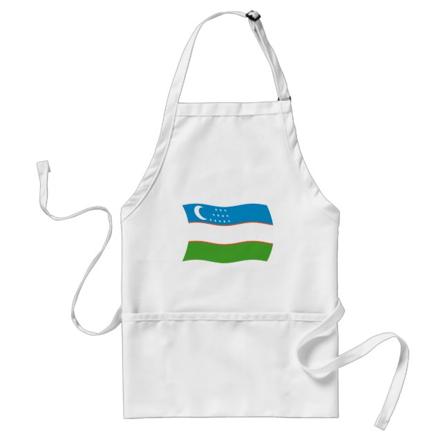 Avental da Bandeira do Uzbequistão (Frente)