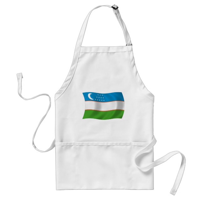 Avental da Bandeira do Uzbequistão (Frente)