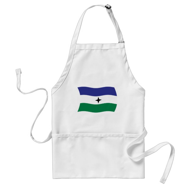 Avental da Bandeira Nacionalista Bubi (Frente)