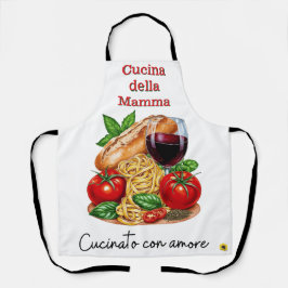 avental da cozinha da mamãe