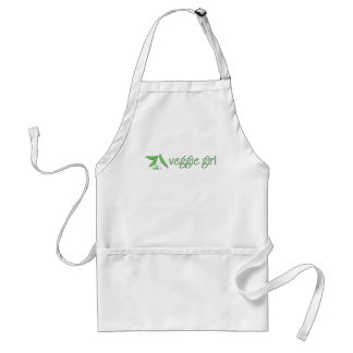 Avental da menina do vegetariano