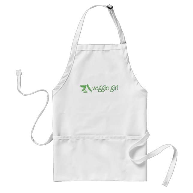 Avental da menina do vegetariano (Frente)