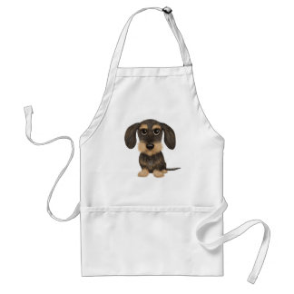 Avental Dachshund| Cão de Cartoon Bonito Teckel