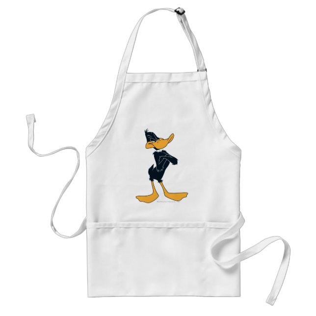 Avental DAFFY DUCK™ com braços cruzados (Frente)