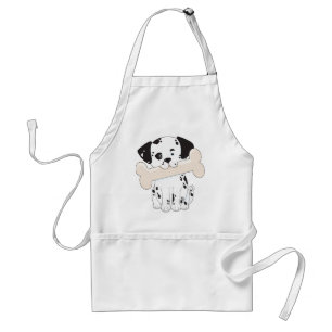 Avental Dalmatian com osso