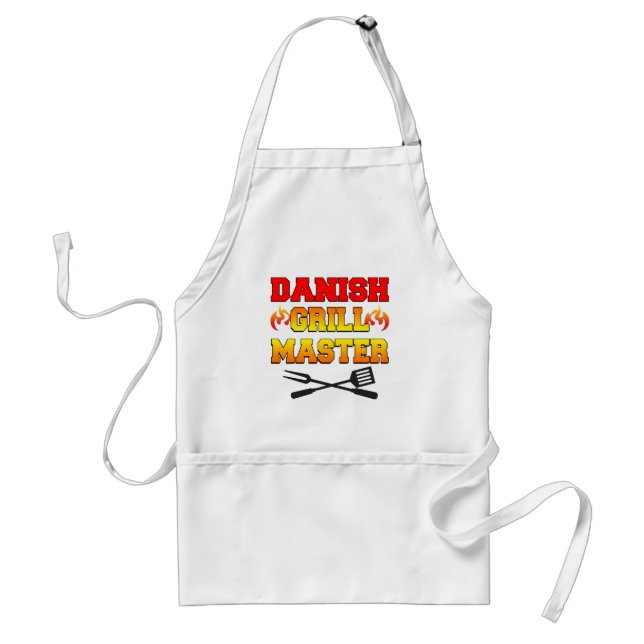 Avental Danish Grill Master Summer Griling Apron (Frente)